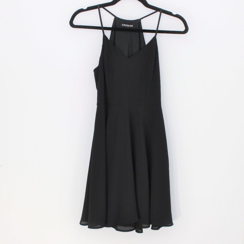 EXPRESS Little Black Spring Summer Dress 0